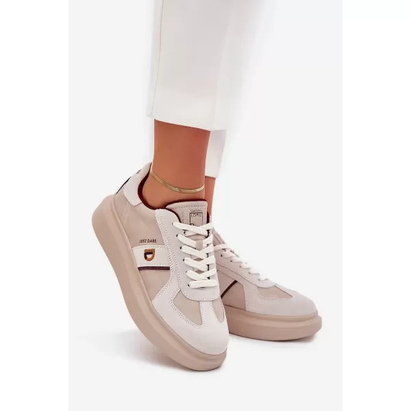 Damen-Sneaker LOPEZ JUST DARE SS2D4003 BEIGE Daniel Lopez Just Dare 