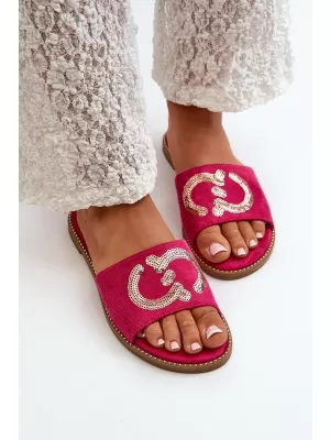 Damen-Flip-Flops S.BARSKI KV27-052 FUCHSIE