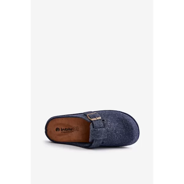  Herrenhausschuhe INBLU SI000001 BLAU 