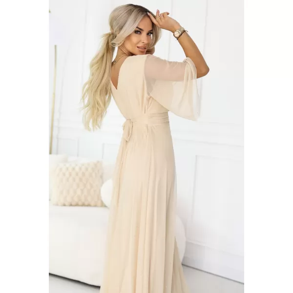  Kleid NUMOCO 654-2 CHAMPAGNERBEIGE 
