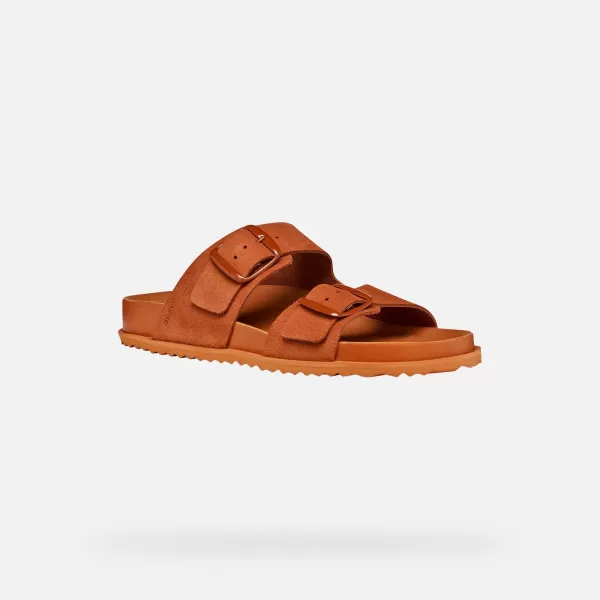  Damensandalen GEOX SANDYBETT G012796 ORANGE 