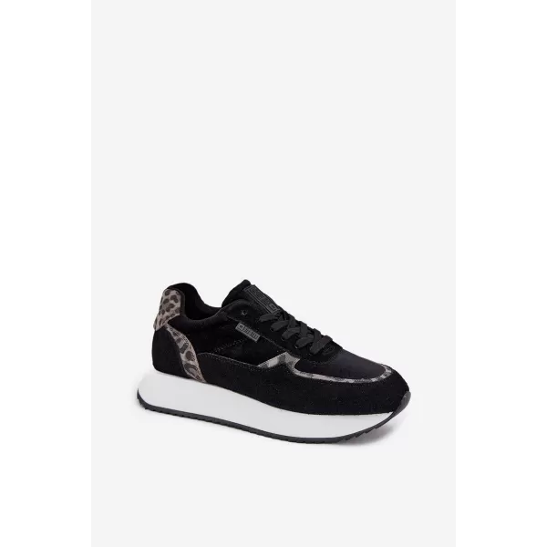  Damenschuhe BIG STAR OO274A312 SCHWARZ Big Star Shoes 
