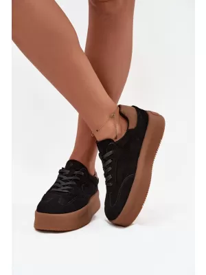 Damen-Sneaker BIG STAR SS274761 SCHWARZ Big Star Shoes