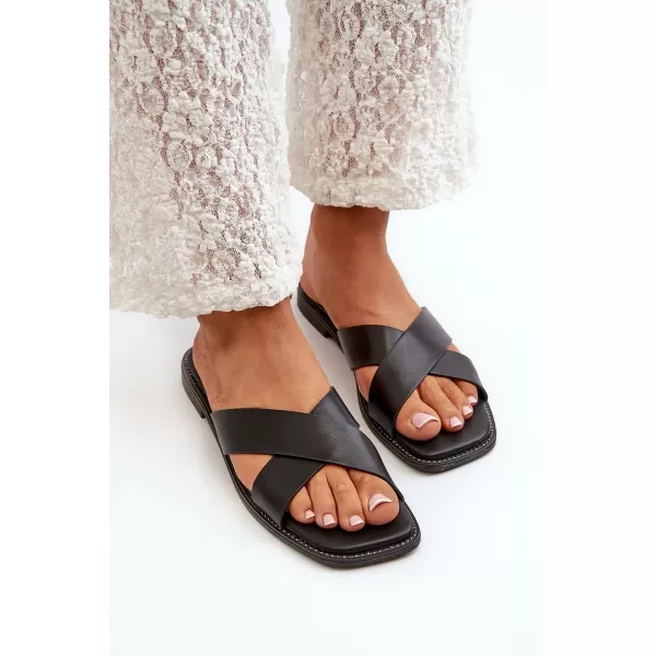  Damensandalen S.BARSKI KV27-002 SCHWARZ 