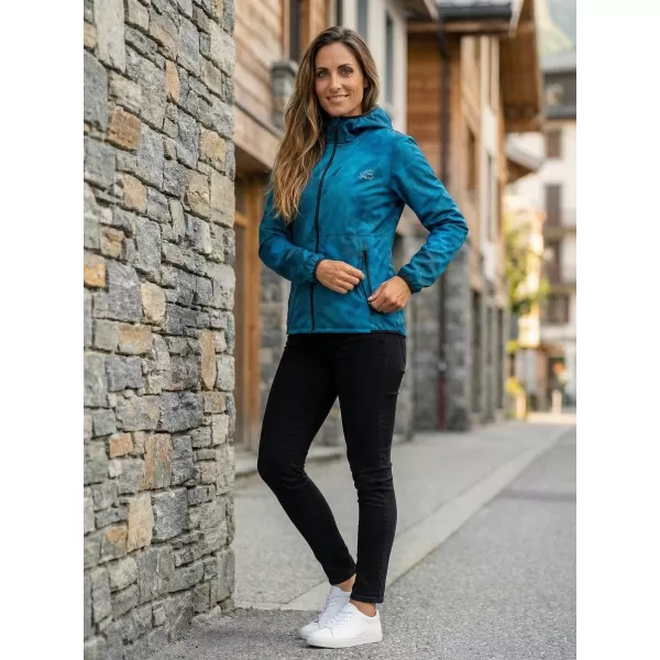  Premium-Softshelljacke für Damen ALTISPORT VOJ/ALW096JACK01 KEROSIN 