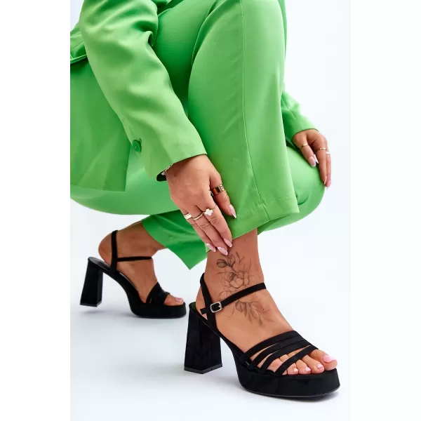  Damensandalen BOTO VERDA 24605 SCHWARZ 