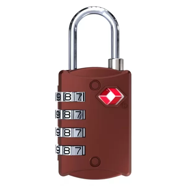 Sperren CABINZERO TSA Travel Lock ROTE SANGRIA 