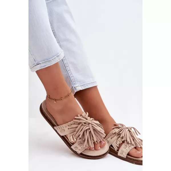  Damenhausschuhe BOTO GLORINNA 41498 BEIGE 