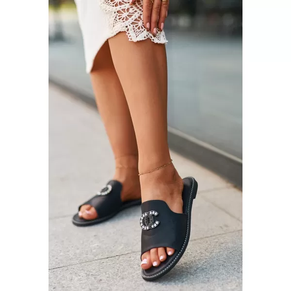  Damen-Flip-Flops S.BARSKI KV27-050 SCHWARZ 