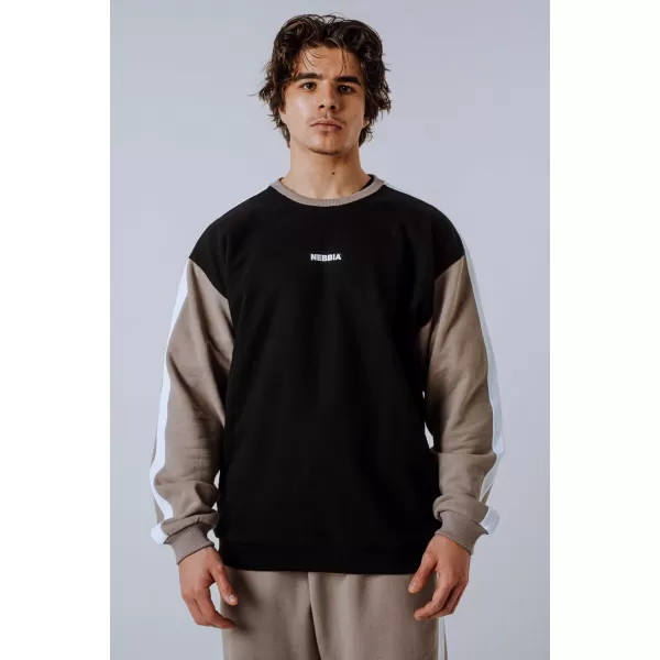  Sweatshirt mit entspannter Passform POWER 903 LIGHT BROWN ASH Nebbia 
