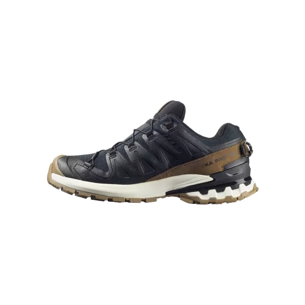  Damenschuhe SALOMON XA PRO 3D V9 GTX LIFELONG W L47999700 SCHWARZ/KOJOTENBRAUN/VANILLEEIS 