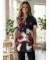 Premium-Shirt für Damen ALTISPORT VOJ/ALW117KOS01 LILIENDUNKEL