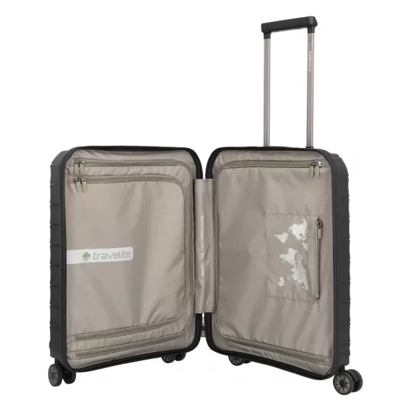  Koffer TRAVELITE Mooby S,M,L Front pocket SCHWARZ 