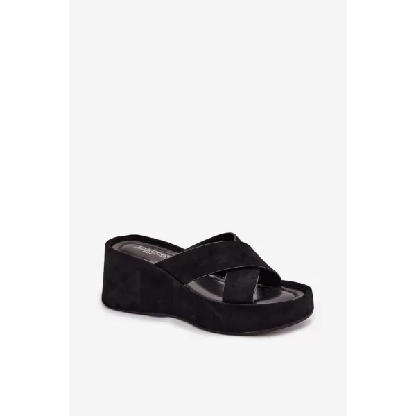  Damenhausschuhe BOTO CALORINE 41357 SCHWARZ 