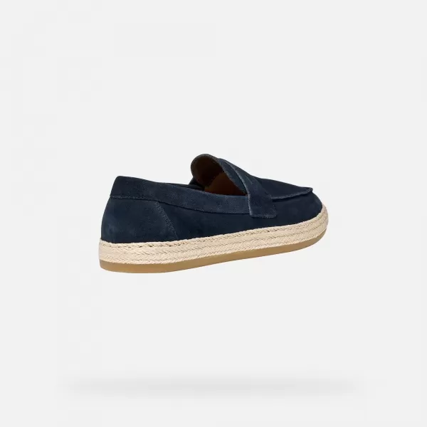  Herrenmokassins GEOX PANTELLERIA G014528 DUNKELBLAU 
