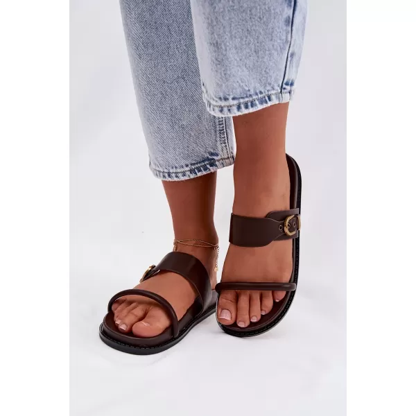  Damenhausschuhe BOTO SARILISSE 41610 BRAUN 