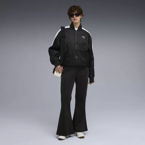  Damenhosen PUMA WARDROBE ESS FLARED PANTS 632045-01 PUMA SCHWARZ 