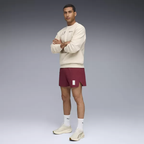  Sweatshirt PUMA UNISEX X SAYSKY LS KNIT 527557-87 ALPINER SCHNEE 