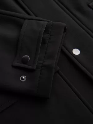 Herrenmantel OMBRE OM-JAPJ-0314 SCHWARZ