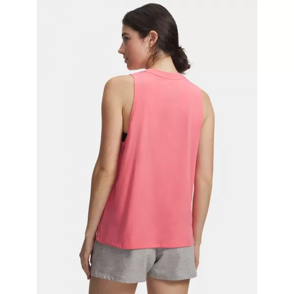  Damen-Tanktop UNDER ARMOUR UA RIVAL MUSCLE TANK 1383659-600 ROSA 
