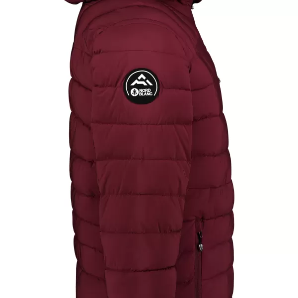  Herren-Winterjacke NORDBLANC SCREE NBWJM8262 BURGUND 
