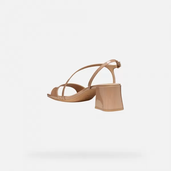  Damensandalen GEOX NEW ERAKLIA 50 T01 G012946 HELLBRAUN 