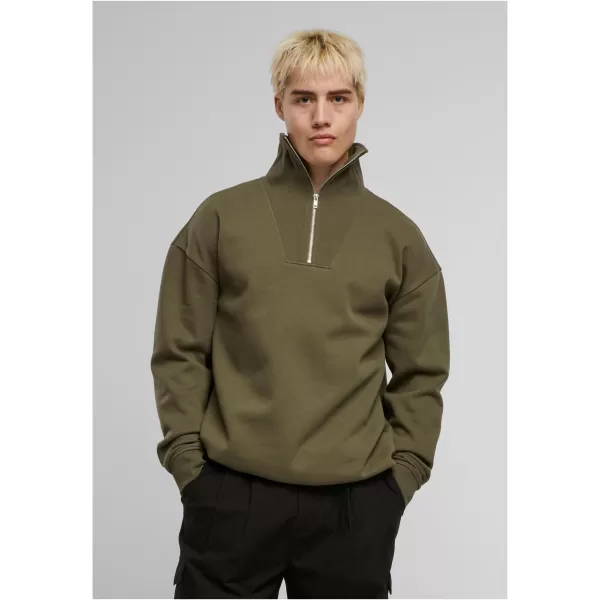  Herren-Sweatshirt URBAN CLASSICS TB7594 OLIVE 