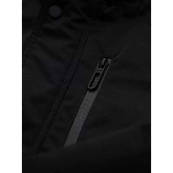  Herrenmantel OMBRE OM-JAPJ-0316 SCHWARZ 