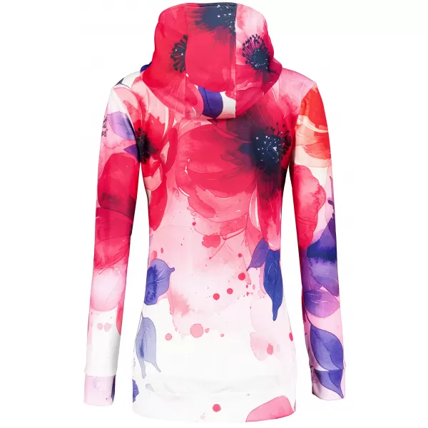  Hochwertiges Damen-Sweatshirt mit Reißverschluss ALTISPORT VOJ/ALW127MI02 ROSA 