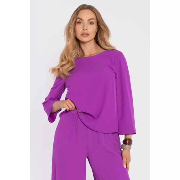  Damenbluse MOE M905 LAVENDEL 