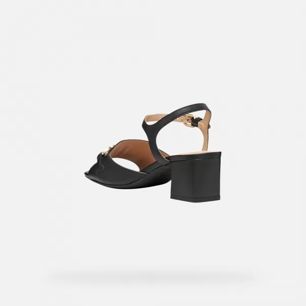  Damensandalen GEOX NEW ERAKLIA 50 G013134 SCHWARZ 