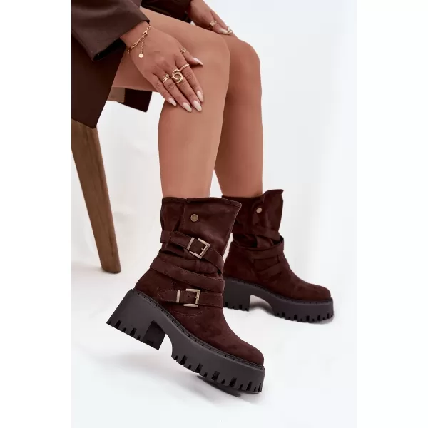  Damenschuhe mit Absatz BOTO NERELISA 40379 BRAUN 