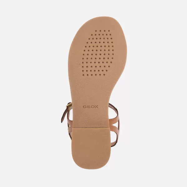  Damensandalen GEOX MADDALUSIAC G013189 BRAUN 