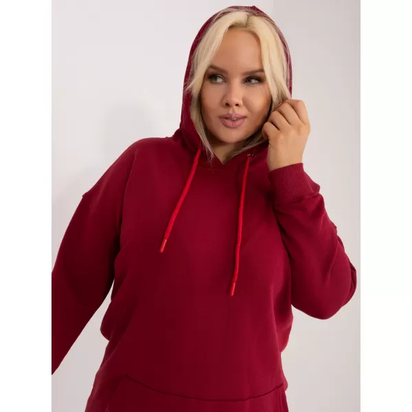  Damen-Sweatshirt BASIC FEEL GOOD RV-BL-6338.19X BURGUND 
