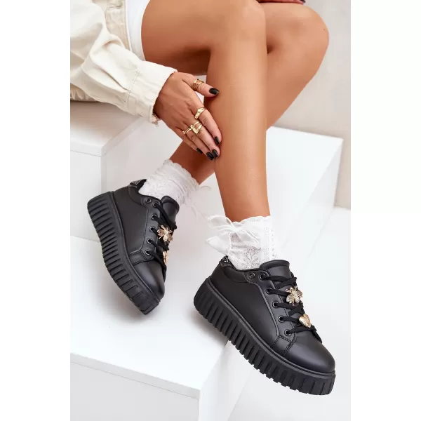  Damen-Sneaker EVENTO GRELESI SCHWARZ 