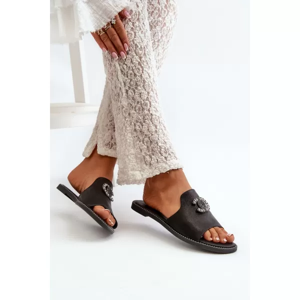  Damen-Flip-Flops S.BARSKI KV27-050 SCHWARZ 