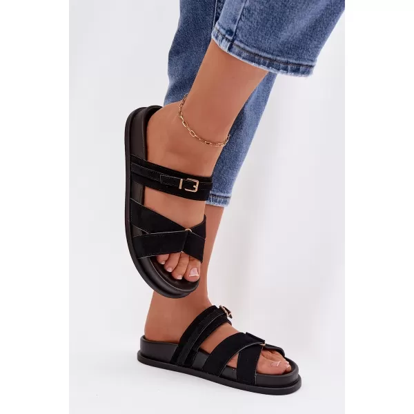  Damenhausschuhe BOTO SELORINA 41592 SCHWARZ 