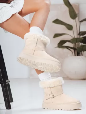 Damenschuhe DSTREET ZY1252 BEIGE