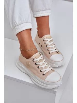 Damen-Sneaker BIG STAR NN274127 BEIGE Big Star Shoes