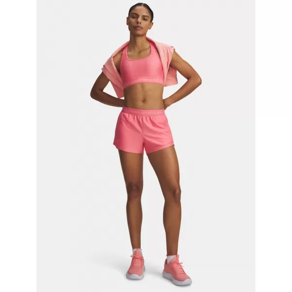  Damen-Shorts UNDER ARMOUR TECH PLAY UP SHORTS 1389882-600 ROSA 