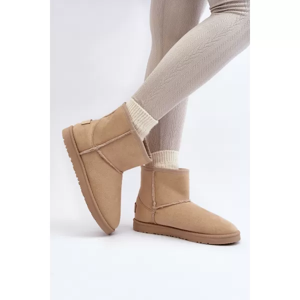  Damen-Schneestiefel CROSS MM2R4023C BEIGE Cross Jeans 