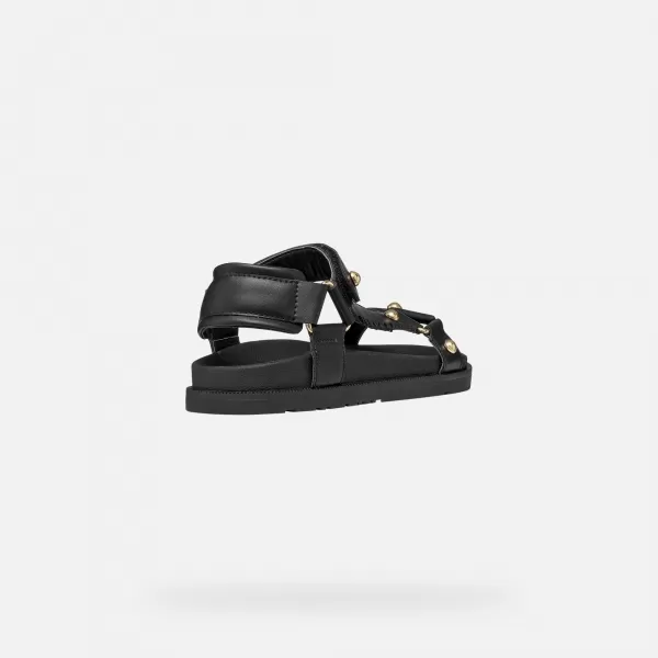  Sandalen für Mädchen GEOX SANDAL FOAMMENTERA J65P0D000BCC9999 SCHWARZ 