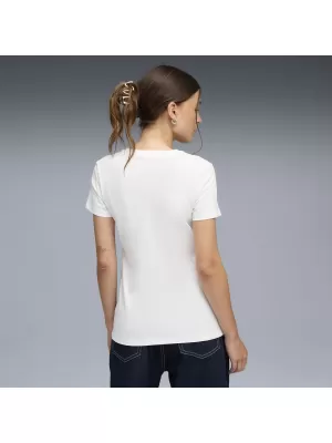 Damen-T-Shirt PUMA ESS LOGO LAB TEE 691824_02 PUMA WEIß