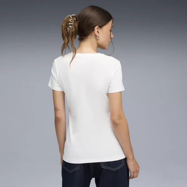  Damen-T-Shirt PUMA ESS LOGO LAB TEE 691824_02 PUMA WEIß 