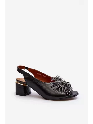 Damensandalen LAURA MESSI 2595 SCHWARZ