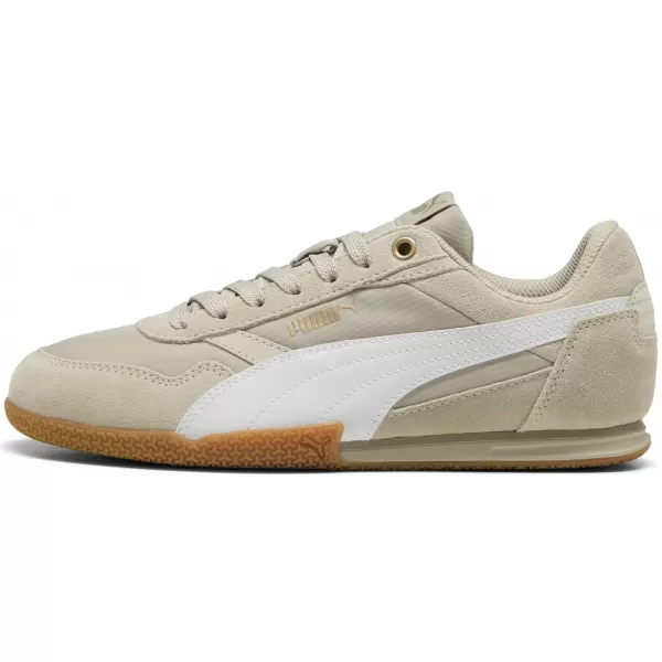  Damenschuhe PUMA BELLA DONNA NYLON 403554-05 DESERT DUST/ WÜSTENSTAUB/PUMA-WEIß/GOLD 