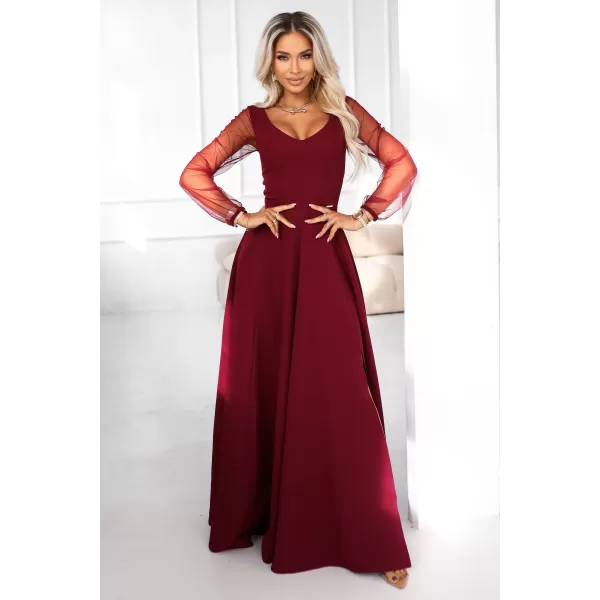  Kleid NUMOCO 640-1 BURGUND 