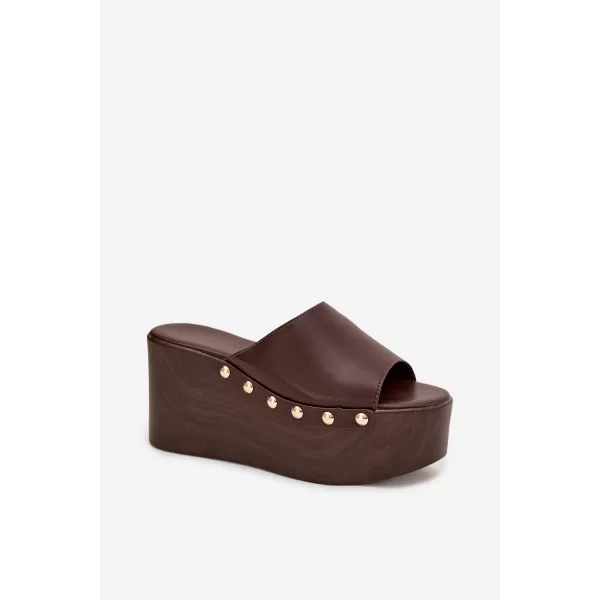  Damenhausschuhe BOTO MARELINE 41233 KAFFEE 