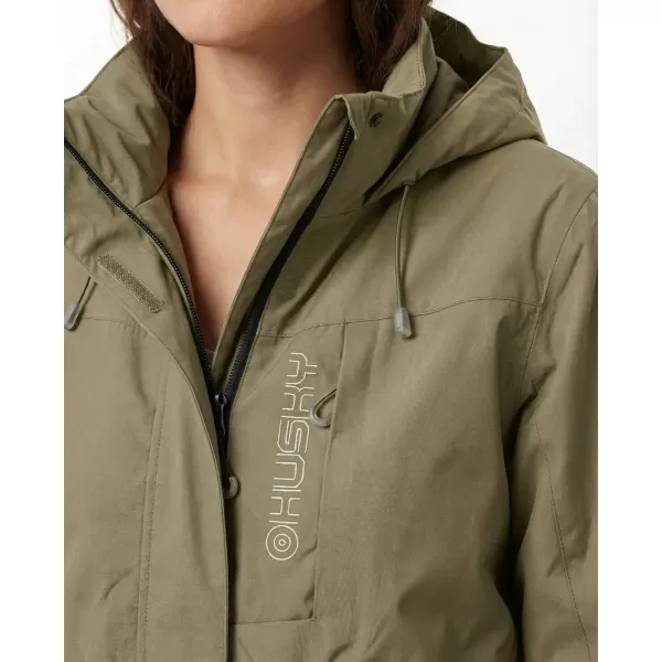  Damenmantel HUSKY NESTIA L KHAKI 