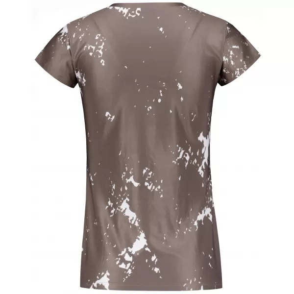  Premium-Weihnachts-T-Shirt für Damen ALTISPORT VOJ/ALWVN4TR06 BEIGE 